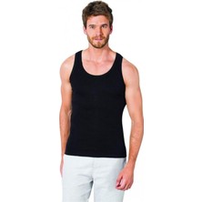 Seher Yıldızı Erkek Askılı Klasik Renkli Atlet - 6 Adet