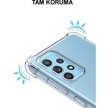 Kzy Xiaomi Redmi Note 9s Kapak Köşe Korumalı Airbag Antishock Şeffaf Silikon Kılıf