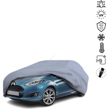 Teksin Ford Fiesta 7 Mk7 Hatchback (2008-2017) Oto Branda Miflonlu Araba Brandası