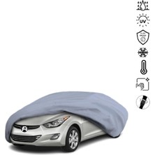 Teksin Hyundai Elantra 5 Sedan (2010-2015) Oto Branda Miflonlu Araba Brandası