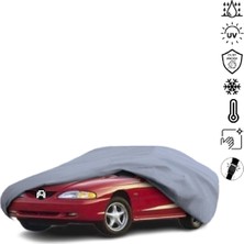 Teksin Ford Mustang 4 Oto Branda Miflonlu Araba Brandası