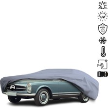 Teksin Mercedes Benz Sl W113 Oto Branda Miflonlu Araba Brandası