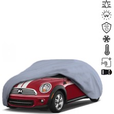 Teksin Mini Cooper Hatch Oto Branda Miflonlu Araba Brandası