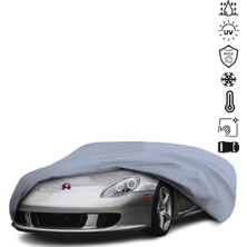 Teksin Porsche Carrera Gt Oto Branda Miflonlu Araba Brandası