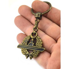 Anahtarlık Sepeti Denizaltı Filosu Kom. Bröve Anahtarlık (Antik Sarı)
