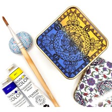 Poliart Bijou Kartlar Seti Suluboya ve Grafik Için KUTUSUZ