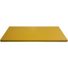 Rafburada Rafburada® Renkli Çelik Raf Tablası Sarı-0.70 MM-43X93