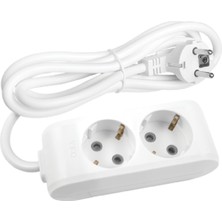 Viko Multi-Let Ikili Priz Topraklı Kablolu Çocuk Korumalı - 3 Mt (3 Metre) 90113203