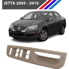 Otozet Vw Jetta Cam Düğme Çerçevesi Sol Taraf Bej Renk 2005 - 2010