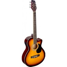 Stagg Elektro Akustik Gitar SA20ACE-SNB