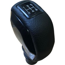 Moda Peugeot 206 Deri Kaplama Siyah Spor Vites Topuzu