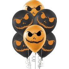 Kikajoy Cadılar Bayramı Pastel Baskılı Balon 100LÜ