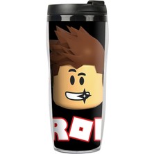 400ML Roblox Öğrenci Taşınabilir Spor Içme Fincan Su Isıtıcısı(Yurt Dışından)