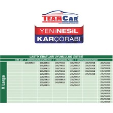 Team Car Teamcar Kar Çorabı X-Large Ebat Yeni Nesil Kolay Montaj Zincir Muadili