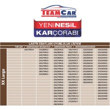 Team Car Teamcar Kar Çorabı Xx-Large Ebat Yeni Nesil Kolay Montaj Zincir Muadili