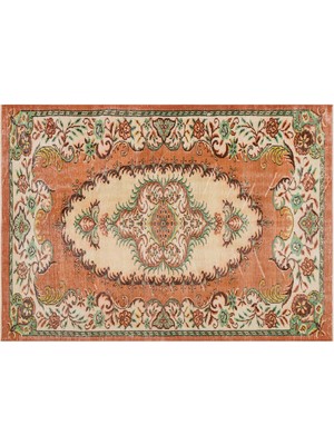 Sempati Halı Klasik Modern Vintage Eskitme El Dokuma Halı 185 x 263 cm 9384