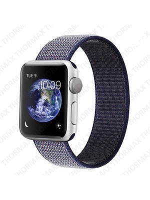Cool Cold Apple Watch Seri 9/8/7/se/6/5/4/3/2/1 Saat Bandı (38-40-41)Mm Seri 10 42mm Uyumlu Spor Kordon