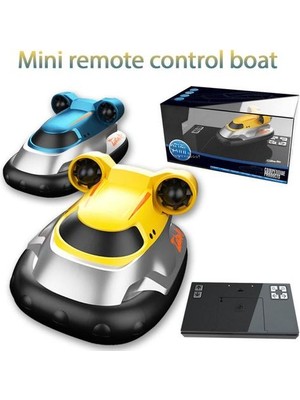 Xhang 2.4g Kablosuz Mini Hovercraft Oyuncak Su Elektrikli Uzaktan Kumanda Tekne Kontrol Uzaktan Speedboat Yelken Modeli Rc Denizaltı | Rc Denizaltı (Sarı) (Yurt Dışından)