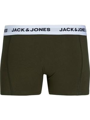 Jack Jones Erkek Soft Renkli 5 Li Boxer 12214455