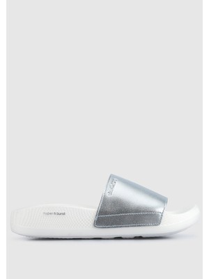 Skechers Hyper Slide - Shine On Gümüş Kadın Terlik 140431SIL