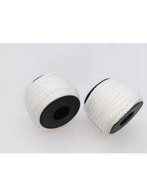 Be Beauty Beyaz Renkte 6 mm Polyester  Eşofman Kapşon Bağ Ipi (20 Mt)