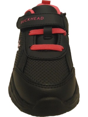 Buckhead Siyah - Fuşya Kız Çocuk Sneaker BUCK4178 Saturn