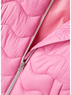 Name It Düz Pembe Kız Çocuk Yelek Nmfmaggy Jacket  Pb