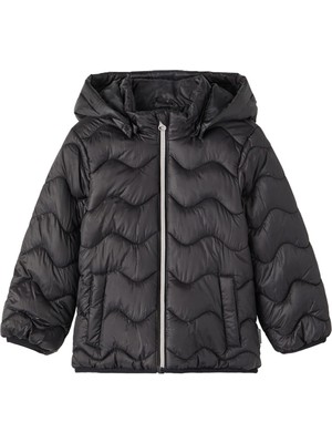 Name It Düz Siyah Kız Çocuk Yelek Nmfmaggy Jacket  Pb