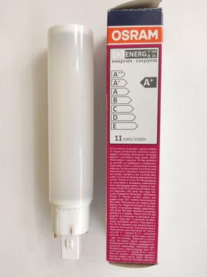 Osram Dulux D26 LED 10W 830 Em & Ac Mains 3000K Ampul Dulux