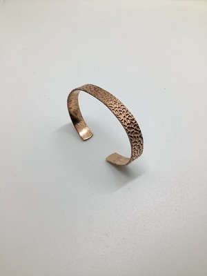 Rupen Kraft El Yapımı Işlemeli %100 Bakır Kadın & Erkek Bileklik