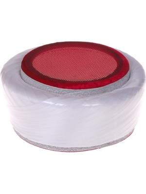 Berat Sarık - Imam Sarığı - Fileli Çapraz Saten Sarım - 57 Numara