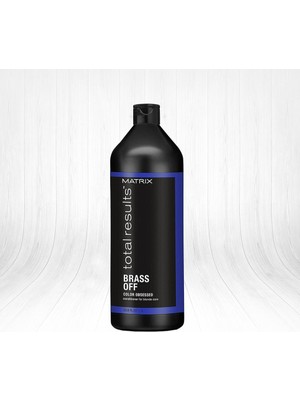 Matrix Total Results Brass Off For Dark And Light Blonde Hair Conditioner 1000 ml