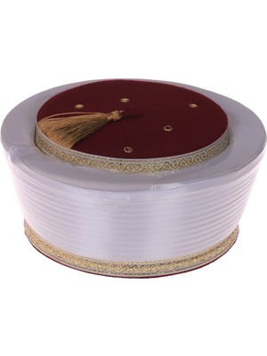 Berat Sarık - Imam Sarığı - Lüks Düz Sarım - 56 Numara