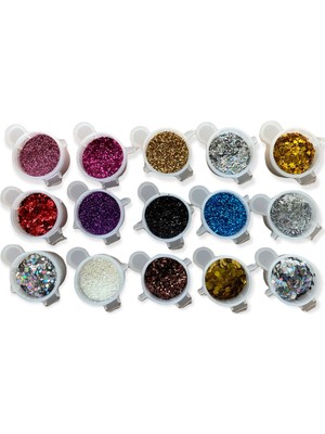 Epoksi Kalıp Cank Tırnak Sim, Kalıcı Oje Tırnak Sim Glitter Sim & Glitter, Mum Simi, Beton Sim, Sim Seti