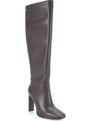 Nine West Cebbı2 2pr Kahverengi Kadın Topuklu Çizme