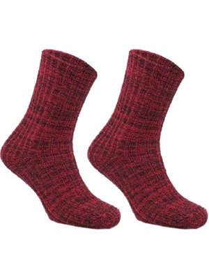 Sara Donna Kadın Outdoor Socks Bot Çorabı | Bordo
