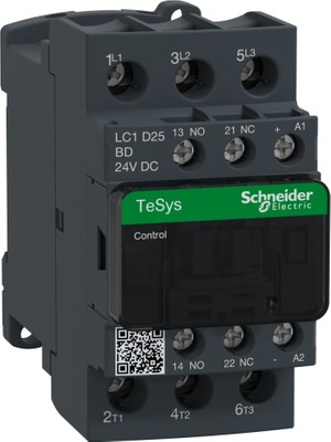 Schneider 25a Tesys D Kontaktör Dc Bobın Lc1d25bd