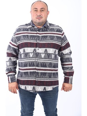Starbattal Oduncu Gömlek Mc Rug Print 22211-ANTRASIT