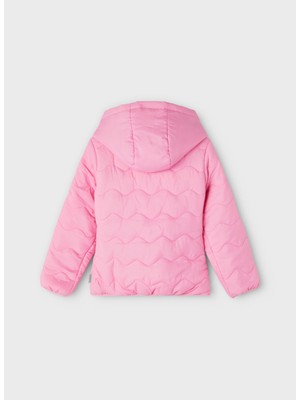 Name It Düz Pembe Kız Çocuk Yelek Nkfmaggy Jacket Pb