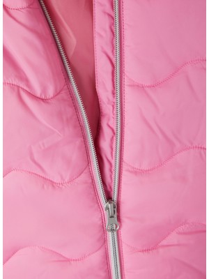 Name It Düz Pembe Kız Çocuk Yelek Nkfmaggy Jacket Pb