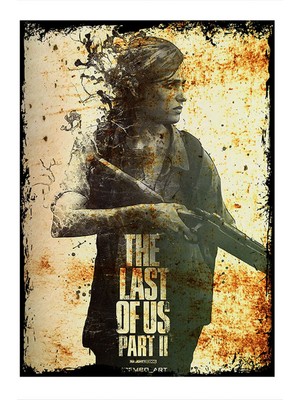 Ekart The Last Of Us Hediyelik Ahşap Tablo