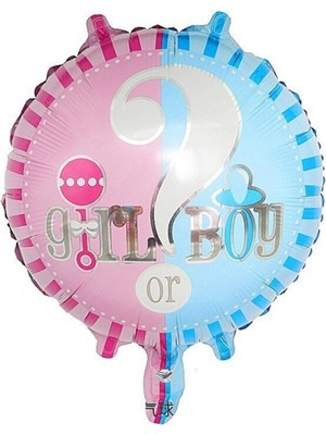 Rönesans Parti Cinsiyet Partisi Folyo Balon 45 cm