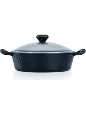 Acar Dıamente 28 cm Basık Tencere DDE-22-0176/6