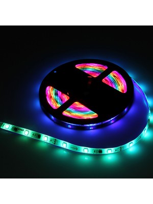 Zsykd 5m SMD-5050 Piksel At Yarışı Halat Işığı, 40W 150 Leds Epoksi Su Geçirmez, Tek Yan (Renkli Işık)