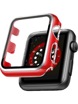 E2M Apple Watch 40MM Star Kasa ve Ekran Koruyucu Gümüş