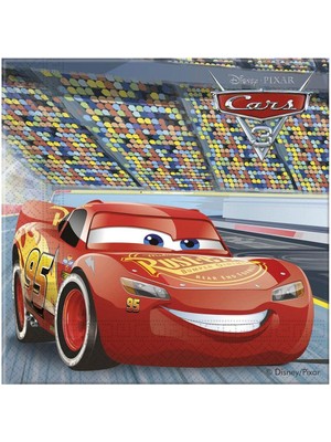 Balonevi LDC7999 Balonevi, Cars 3, Kağıt Peçete 20 Adet 33X33 cm