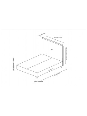 Minar 90X190 Sonata Baza+Başlık Antrasit