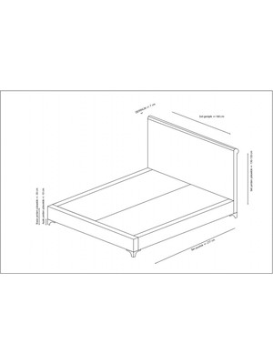 Minar 90X190 Sonata Baza+Başlık Gül Kurusu