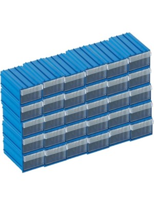 Radar Sembol Plastik Çekmeceli Kutu 102 (30 Adet)