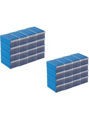 Radar Sembol Plastik Çekmeceli Kutu 140 1 Koli (32 Adet)